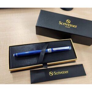 New Midnight Blue Rollerball Pen - Stunning Blue Lacquer Luxury Pen